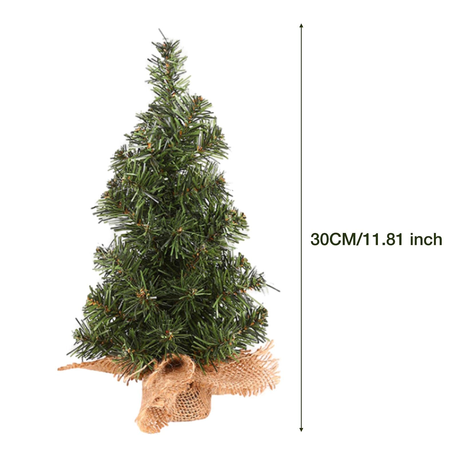 Amazon.co.jp: ミニクリスマスツリー飾り 卓上ミニツリー 20cm/30cm